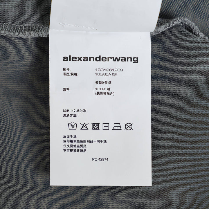 Crystal Hotfix Logo Cotton Baby Tee