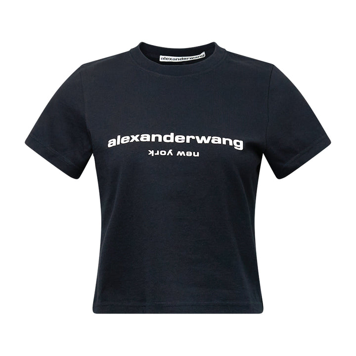 Shrunken Tee With Puff Logo