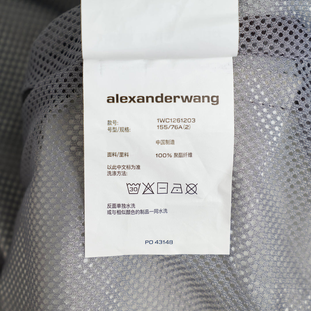 Reflective Strapless Bubble Top