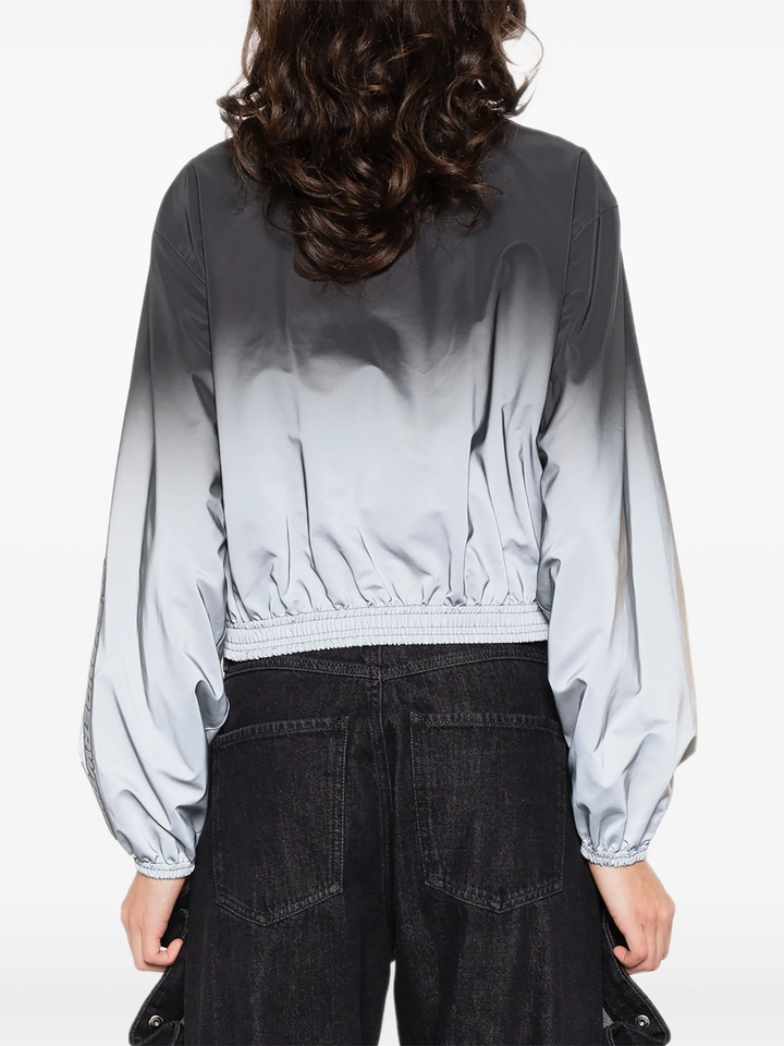 Reflective Shrunken Track Jacket