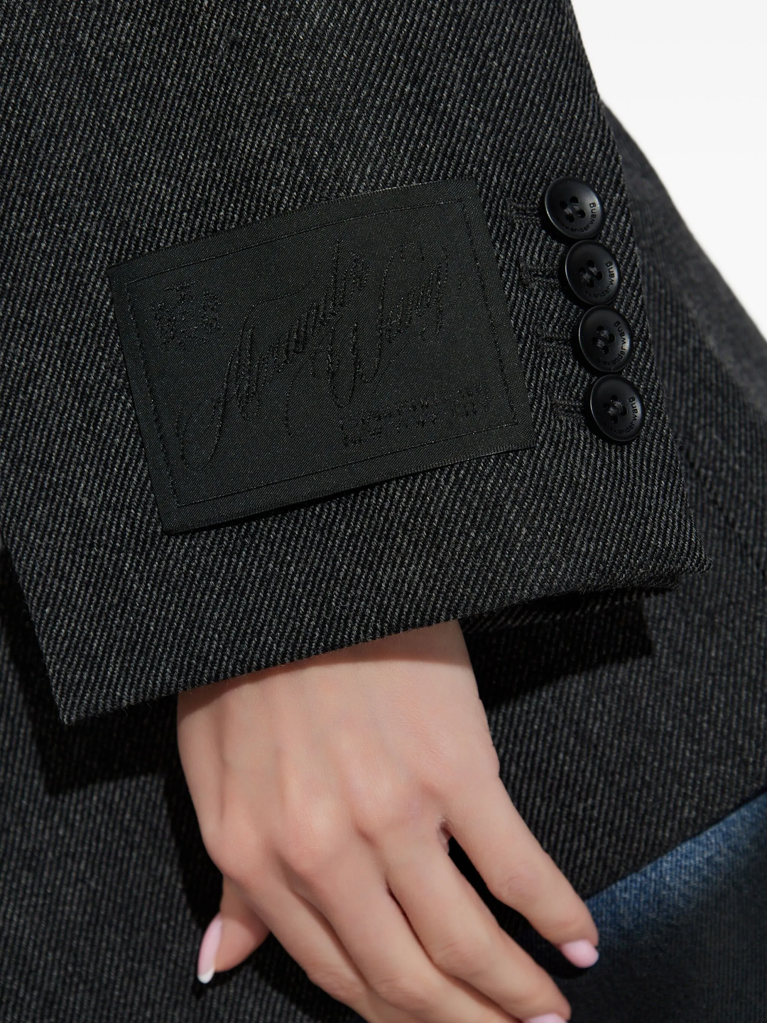 Wool Twill Oversized Blazer