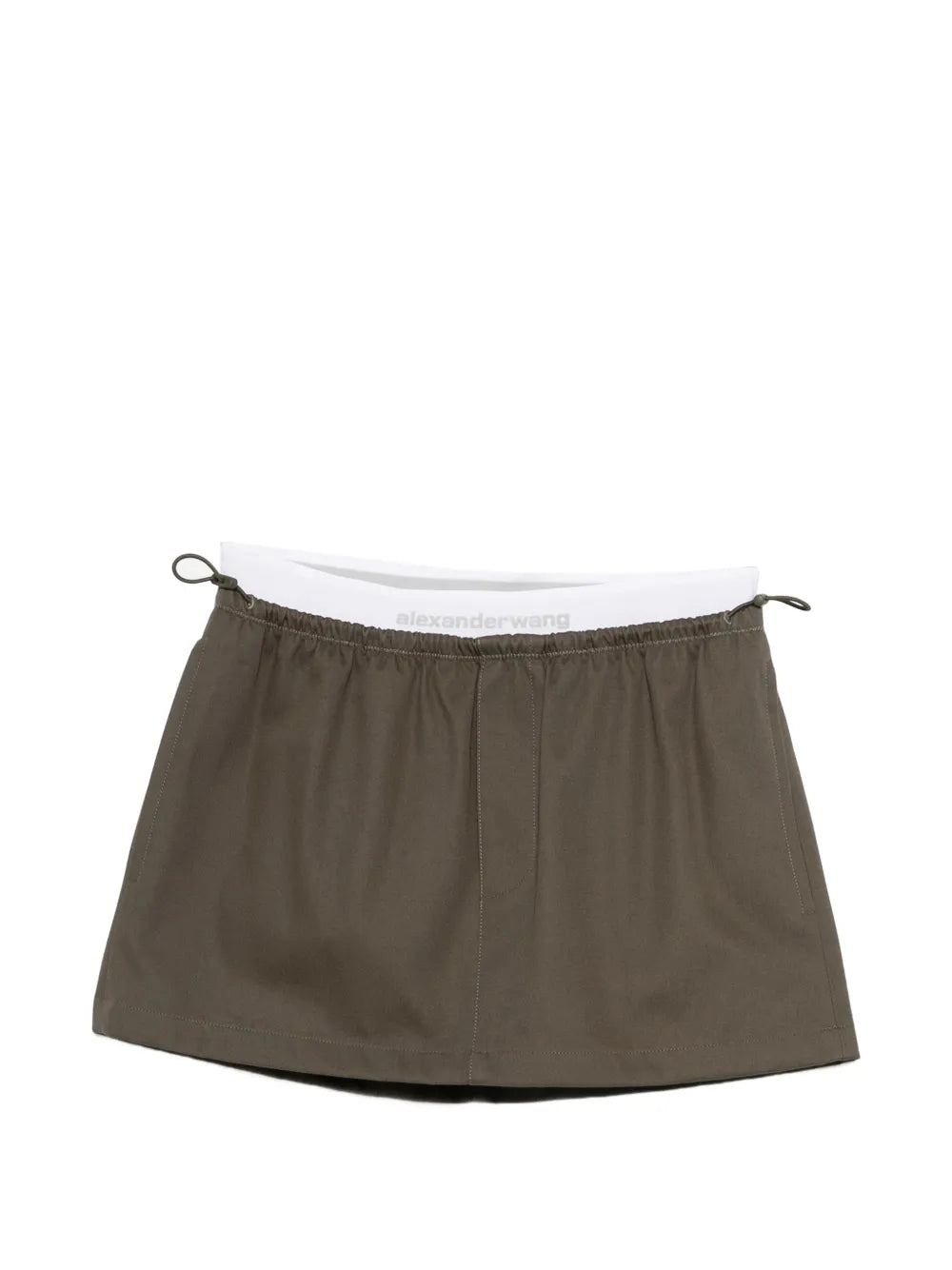 Mid-Rise Mini Elastic Ski Skirt