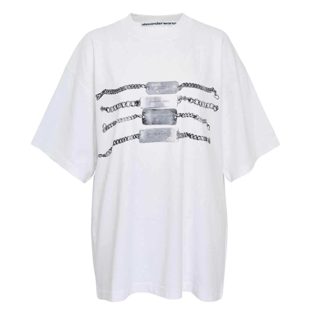 Short Sleeve Chain Graphic Tee