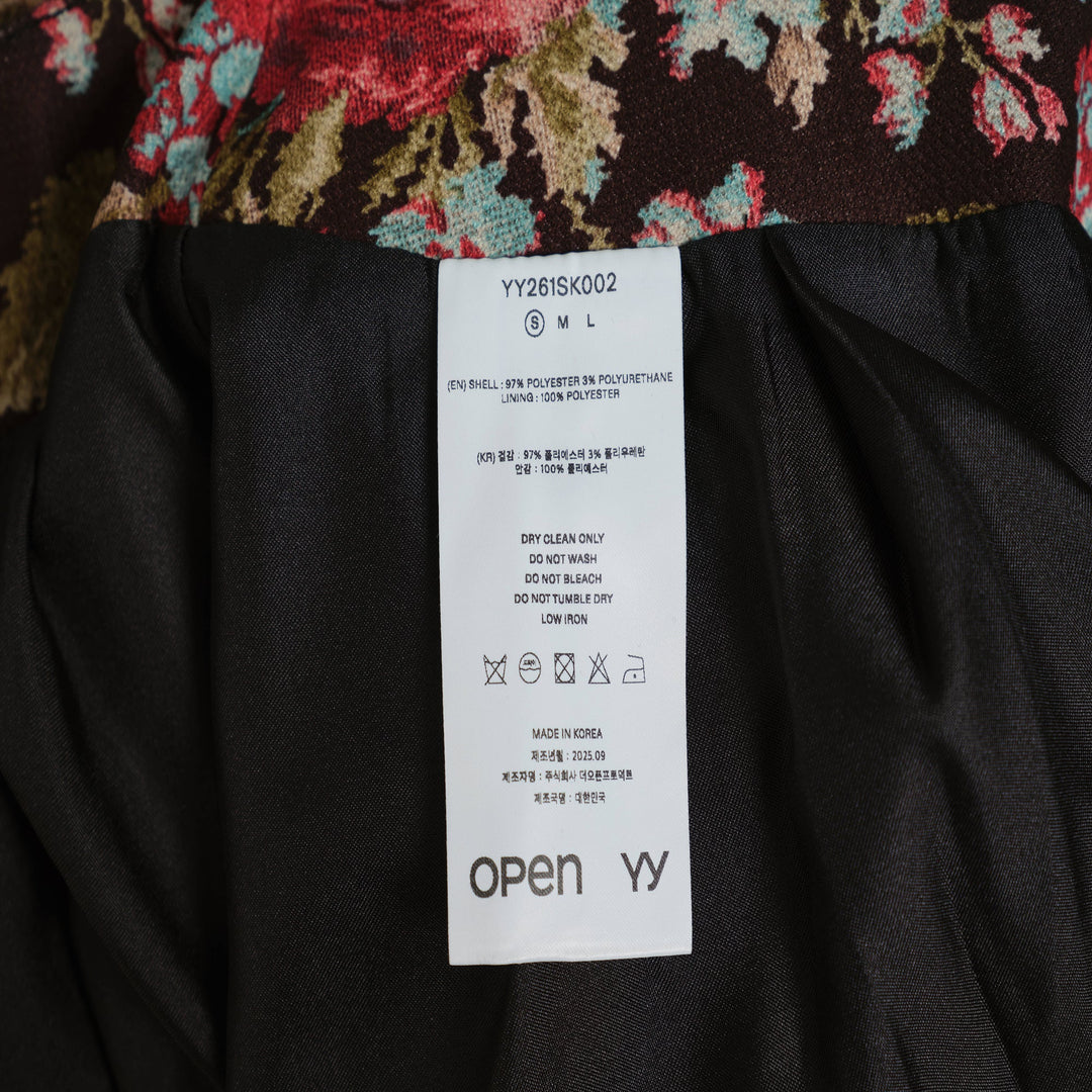 Mini Floral Wire Skirt