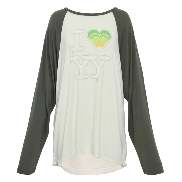 I Love YY Raglan Tee