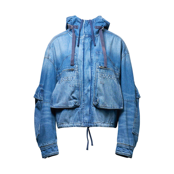 Cropped Cargo Jacket