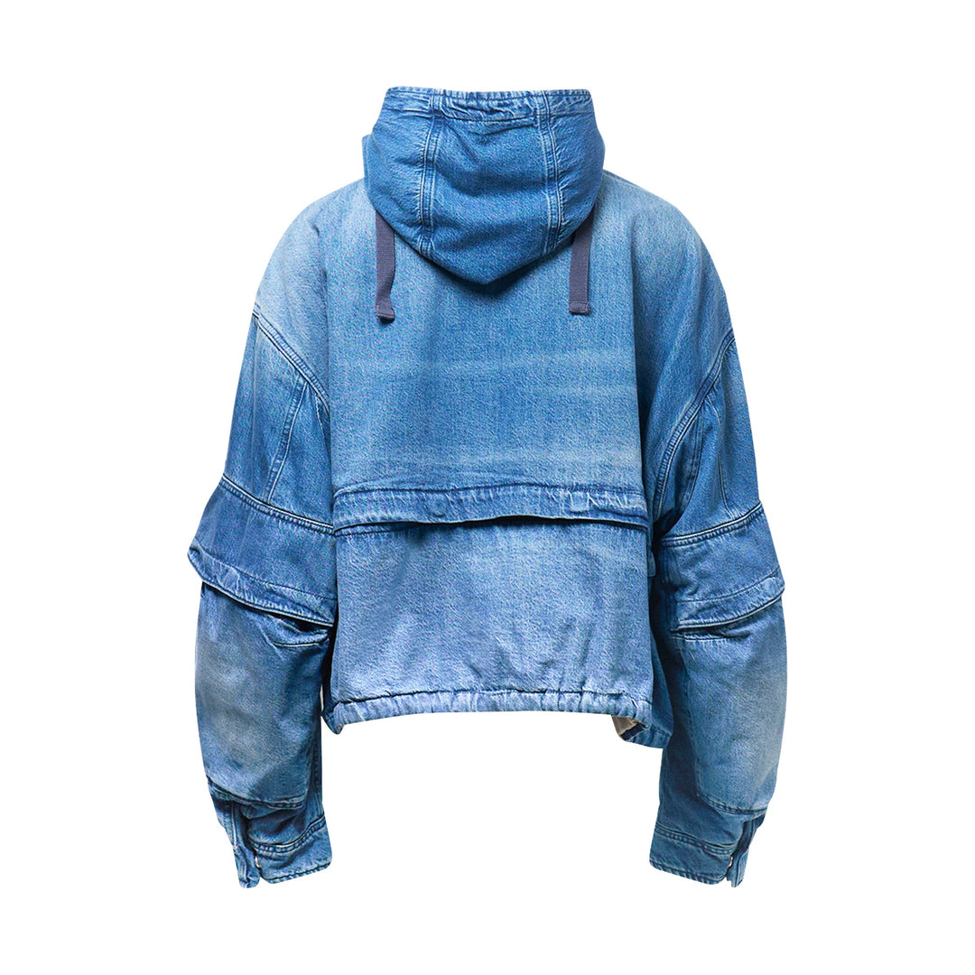 Cropped Cargo Jacket