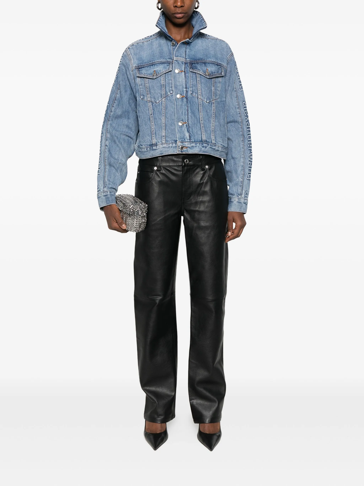 Denim Track Jacket