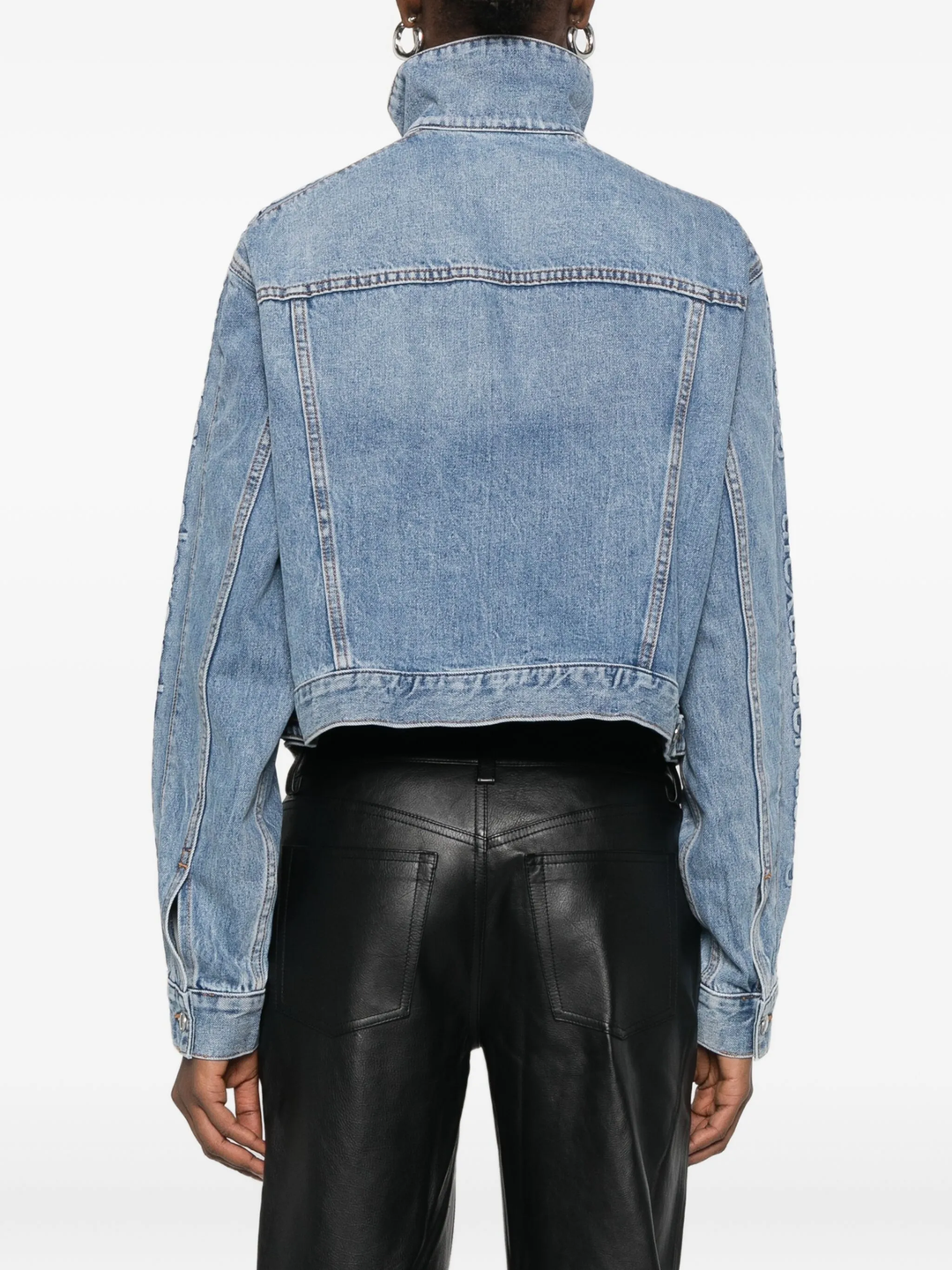 Denim Track Jacket