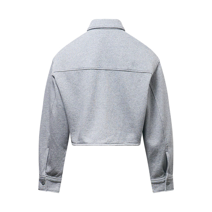 Cropped Button Down Shirt