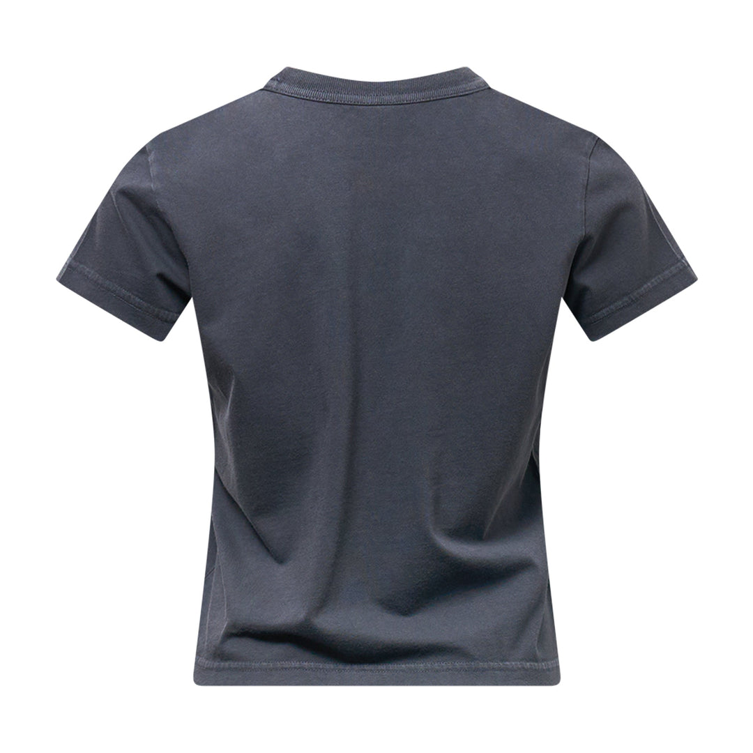 Shrunken Tee With Hotfix Logo