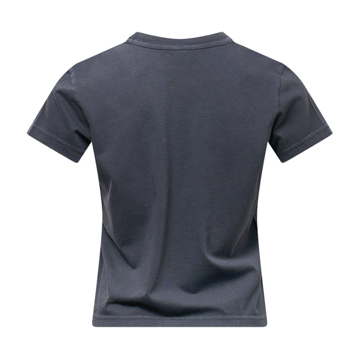 Shrunken Tee With Hotfix Logo