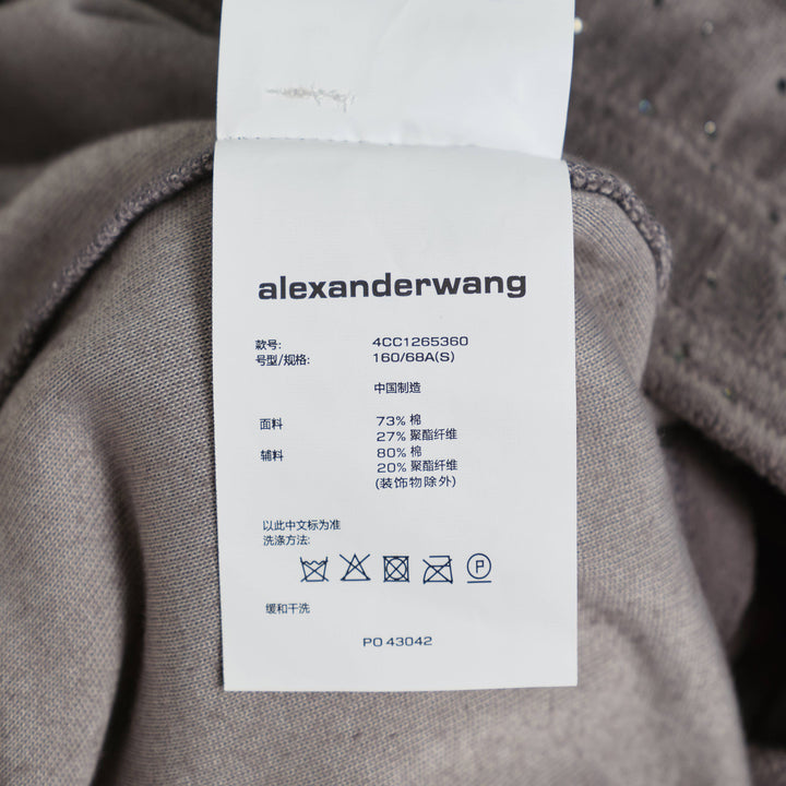 Crushed Velour Mid-Rise Mini Skort