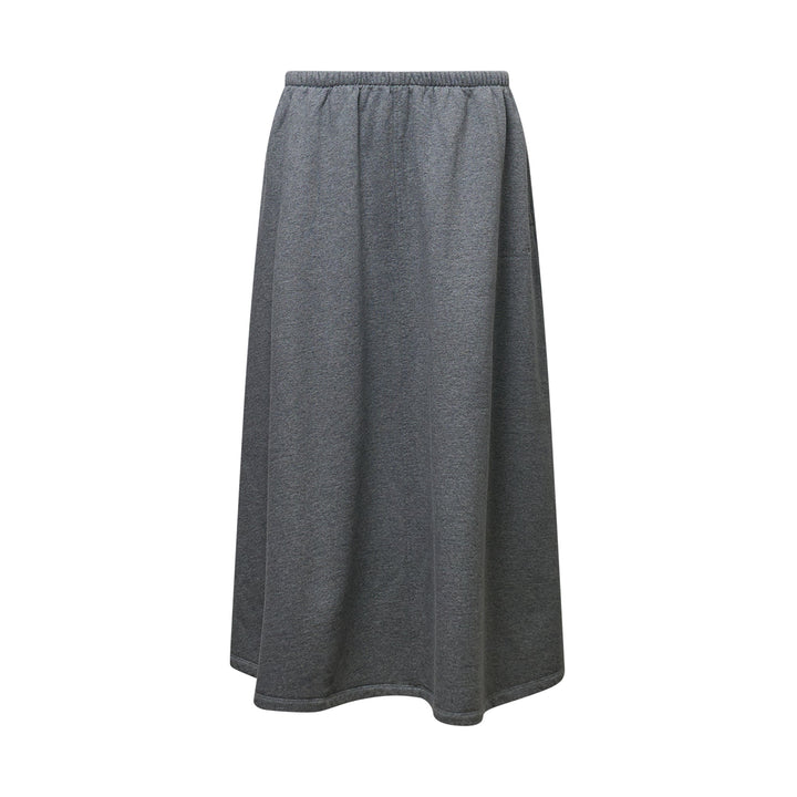 Low-Rise Midi Circle Skirt