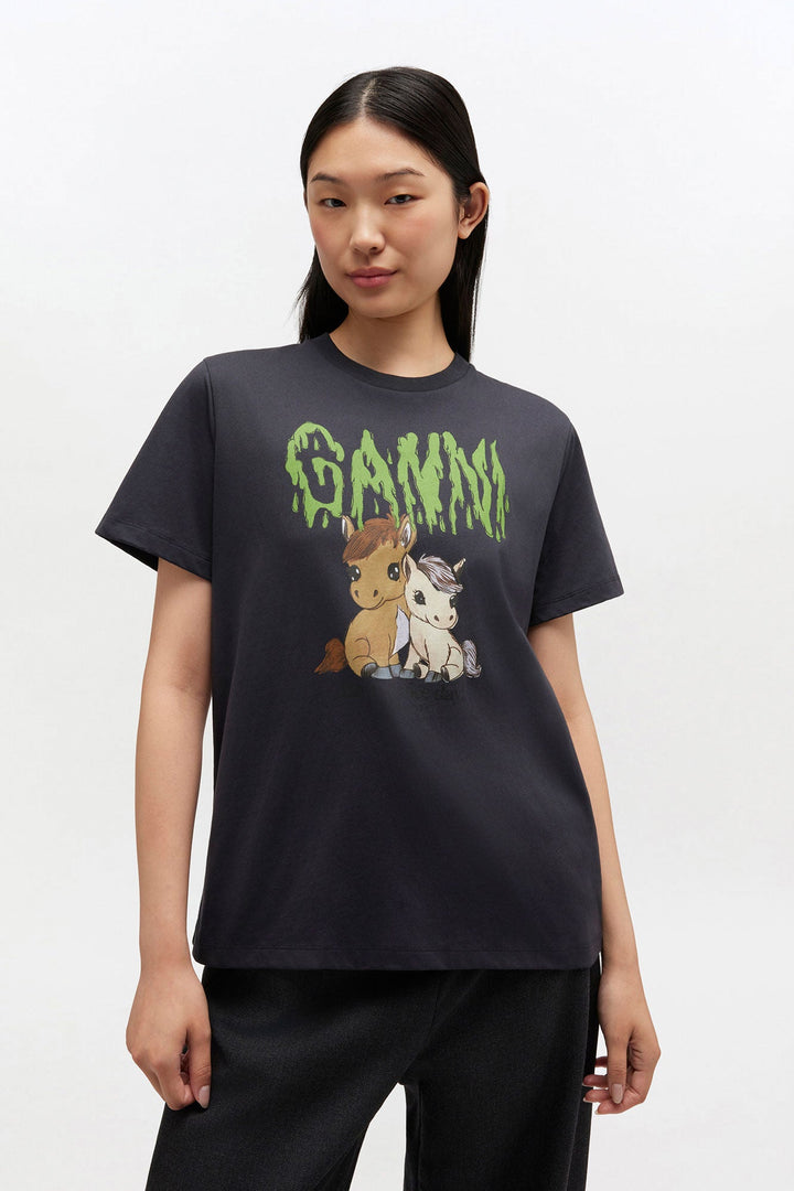 Basic Cotton Jersey T-Shirt