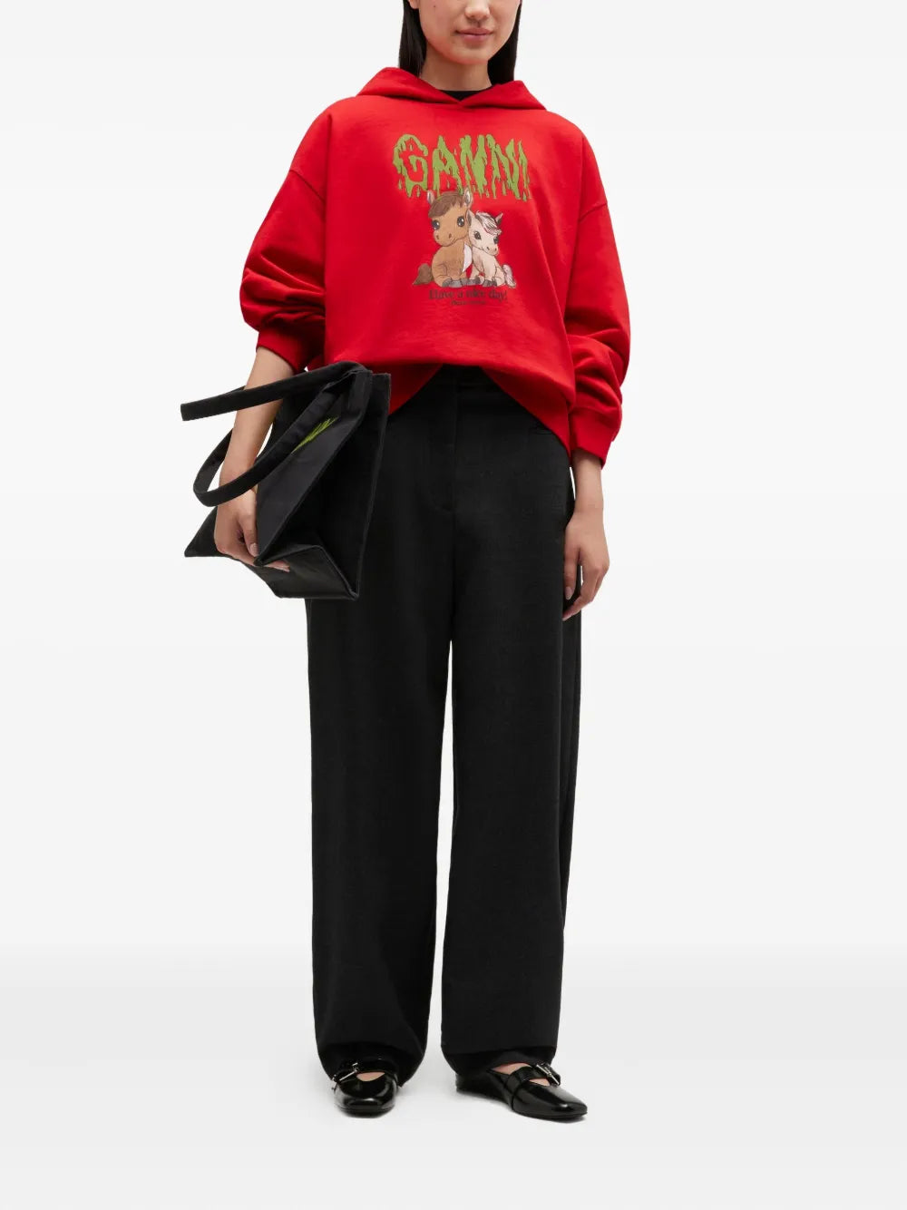 Isoli Jersey Cropped Hoodie