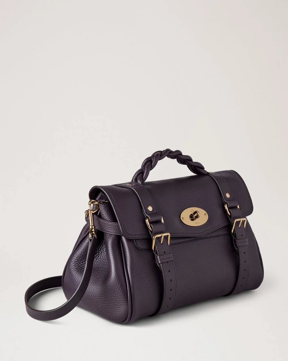 Alexa Deep Aubergine Heavy Grain