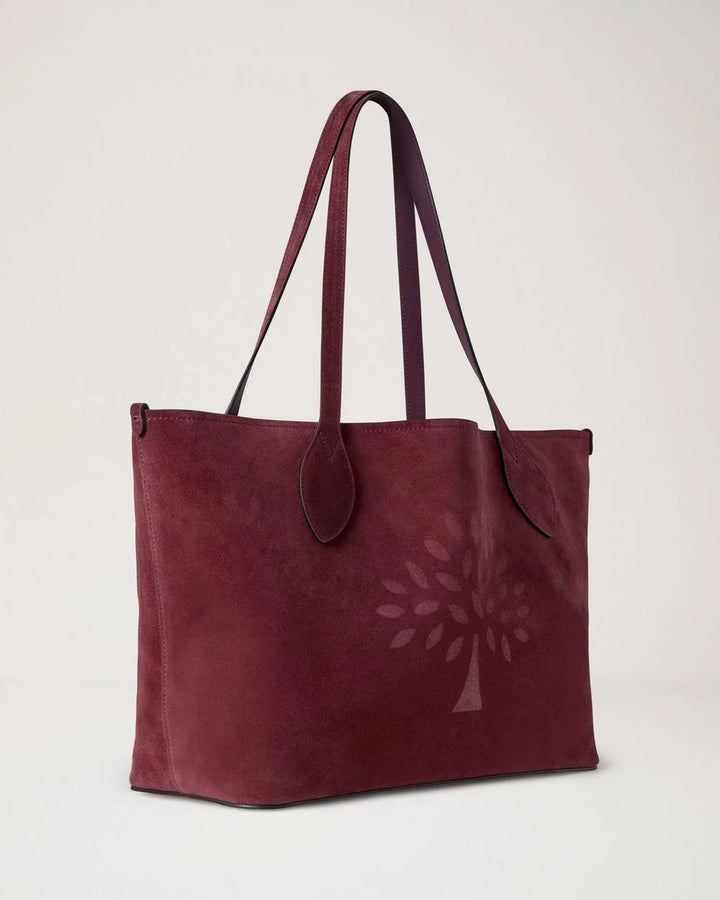 Suede Tree Tote