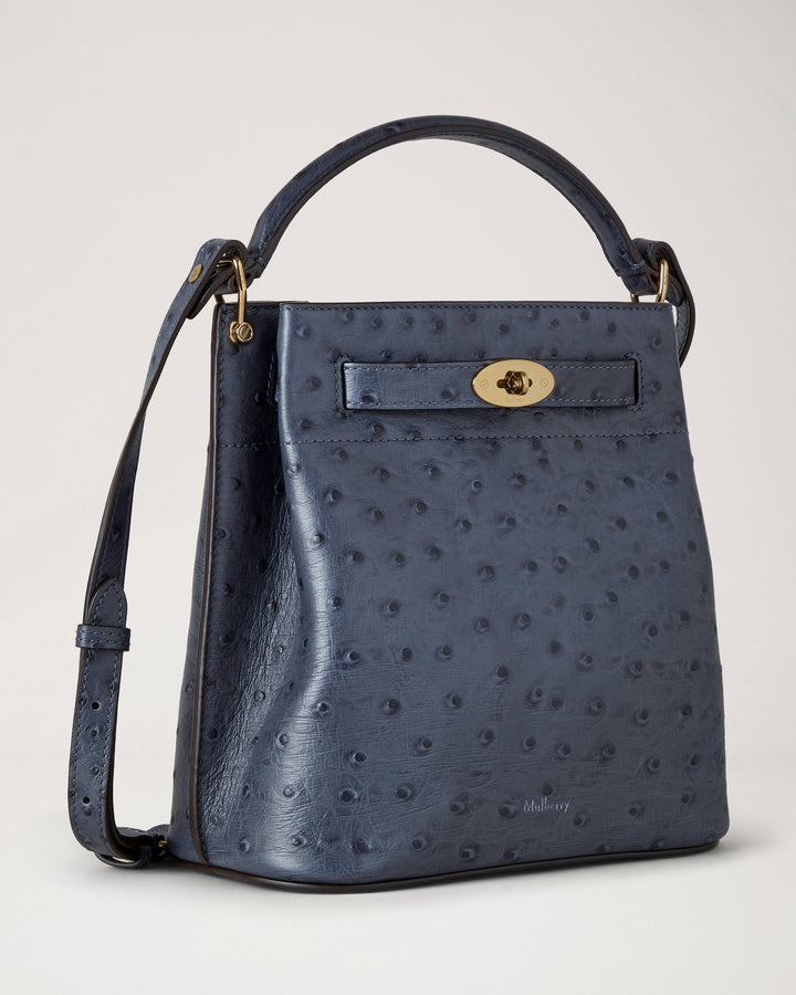 Islington Bucket Ostrich Print