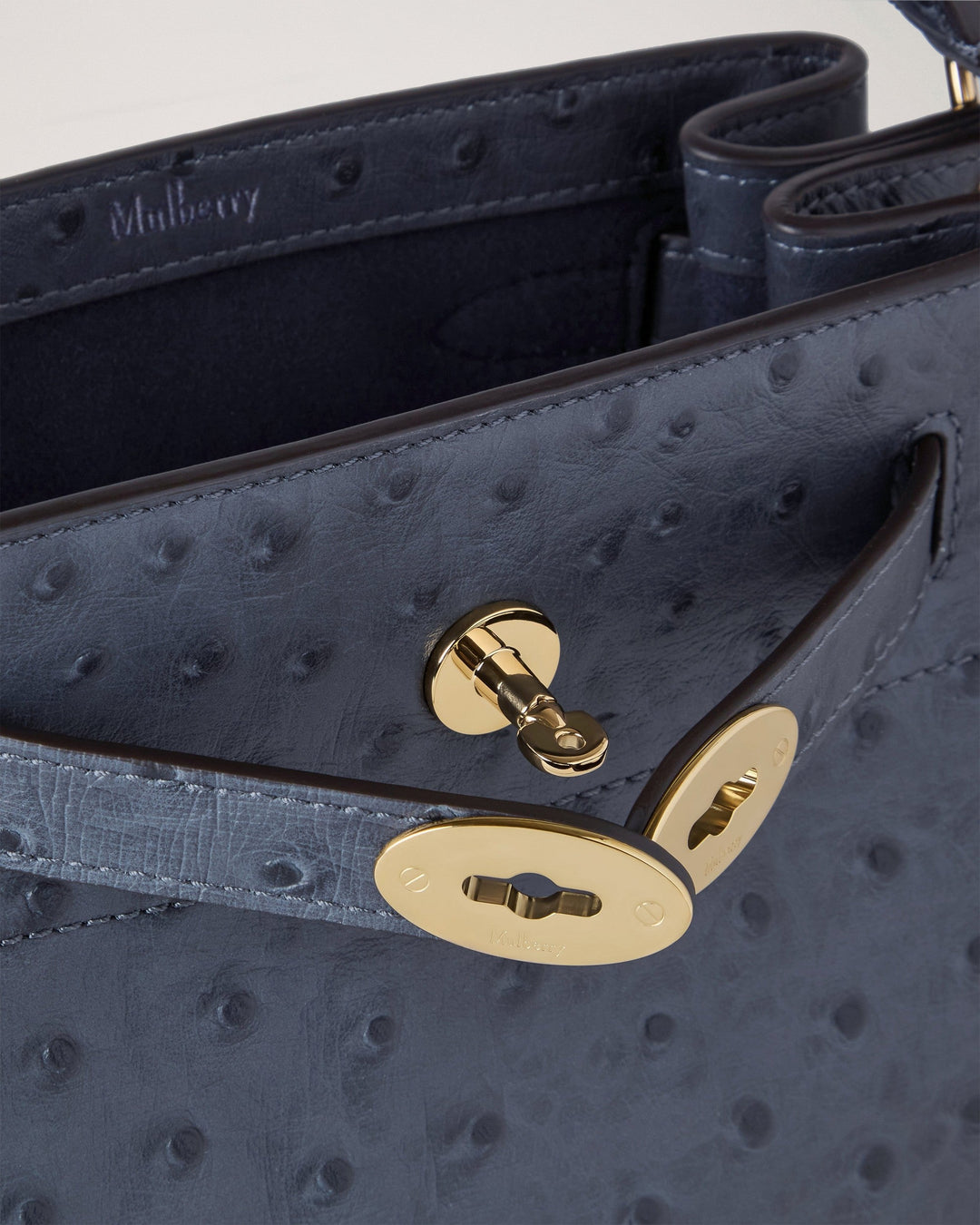 Islington Bucket Ostrich Print