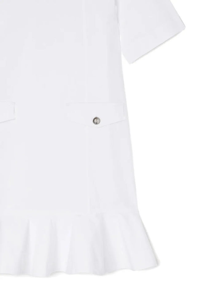 Stretch Cotton Mini Dress