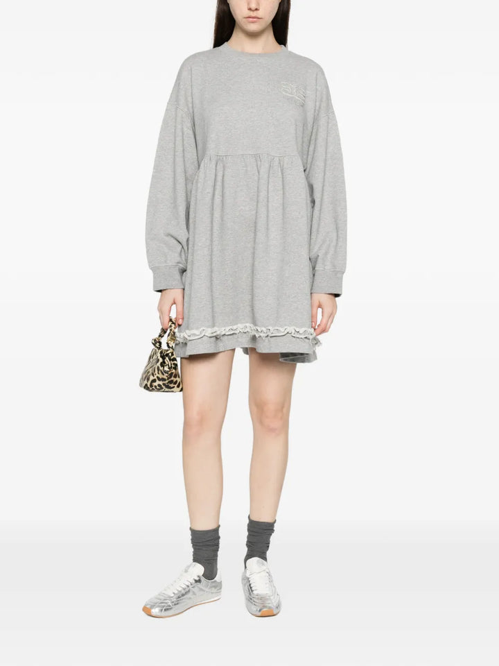 Isoli Crewneck Peplum Dress