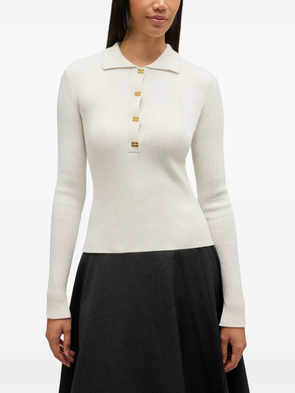 Fine Sequin Polo