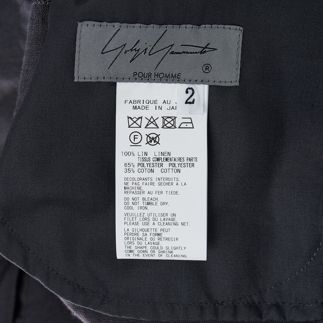 Yohji Yamamoto Hem Button Sarouel Pants – Available at Club 21, Official Retailer in Singapore, Malaysia & Thailand with Global Shipping Online