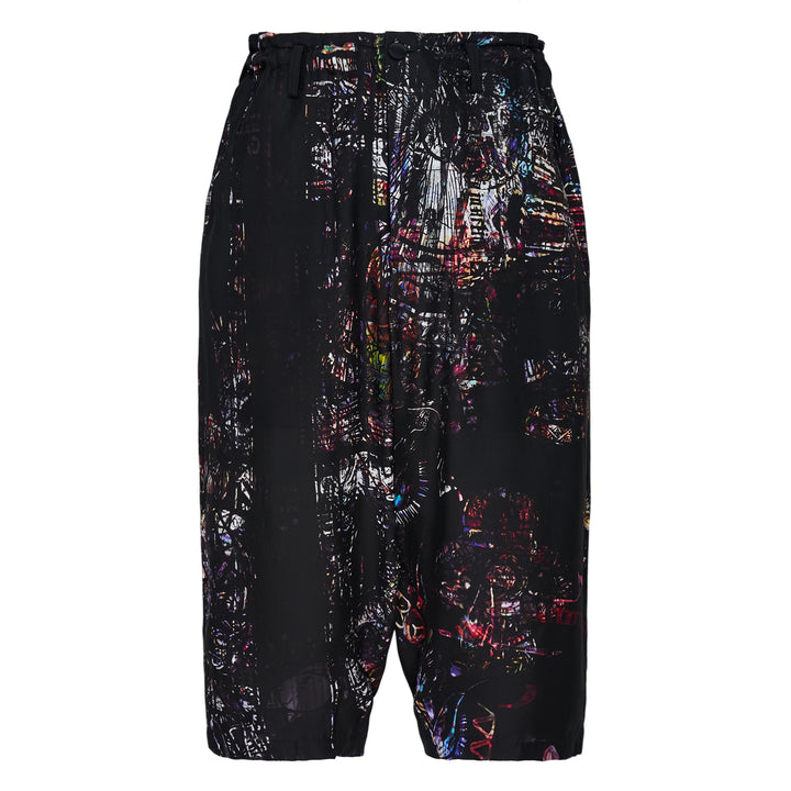 Yohji Yamamoto Stained Glass Printed Pants – Available at Club 21, Official Retailer in Singapore, Malaysia & Thailand with Global Shipping Online