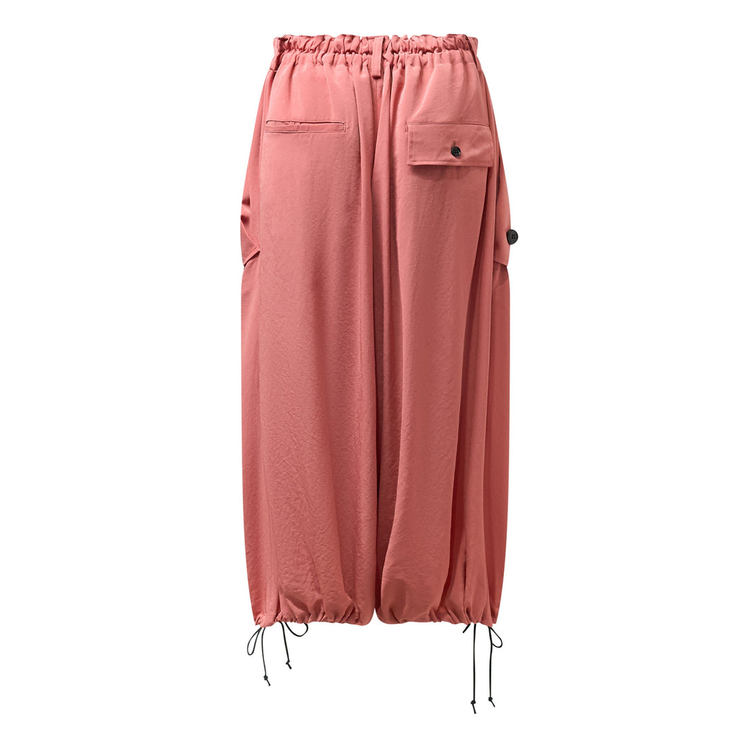 Flap Elastic Pants
