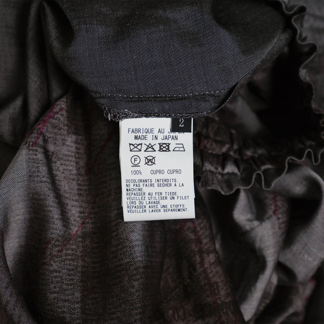 Right Side Tuck Asymmetric Skirt