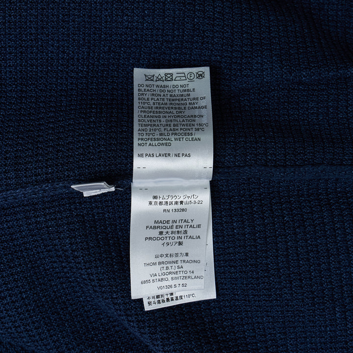 Textured Stitch Relaxed Fit Zip Hoodie