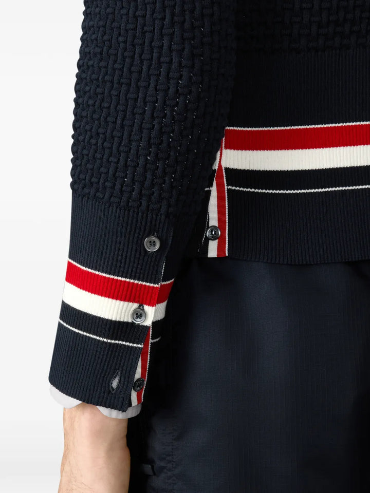 Float Ripple Stitch Classic Cardigan