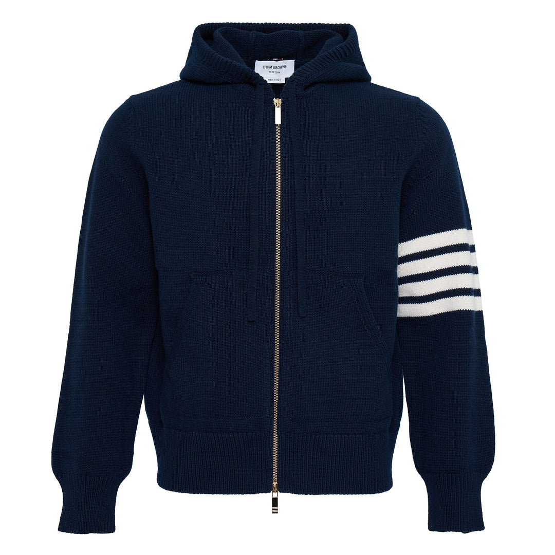 Hector Icon Jersey Intarsia Zip Top