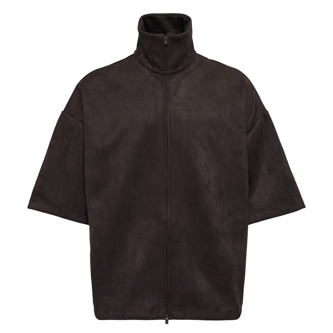 High Neck 3/4 Sleeve Jacket