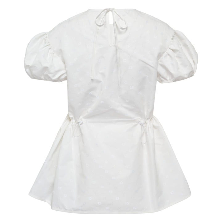Chiara Top Iris Jacquard