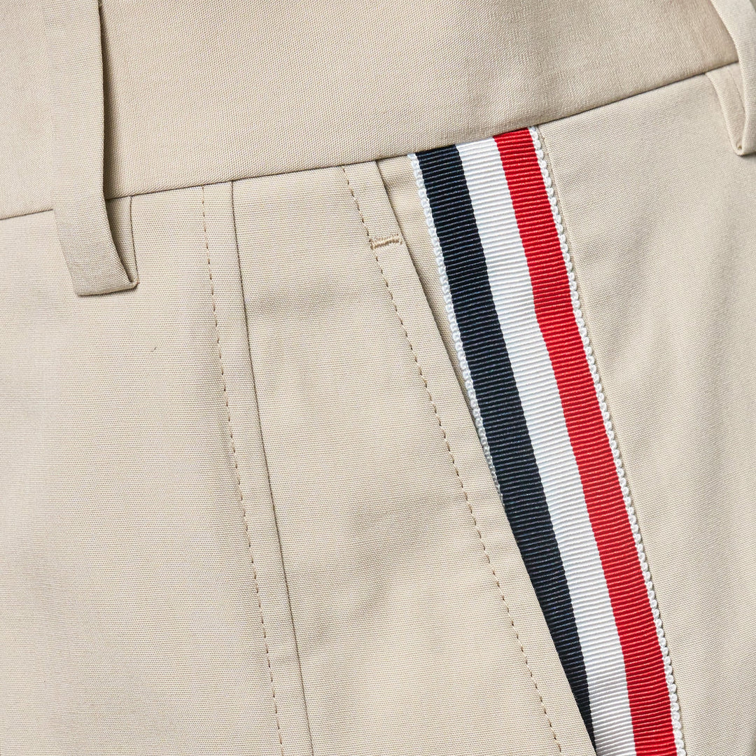 Bermuda Length Front Fly Pleat Skirt