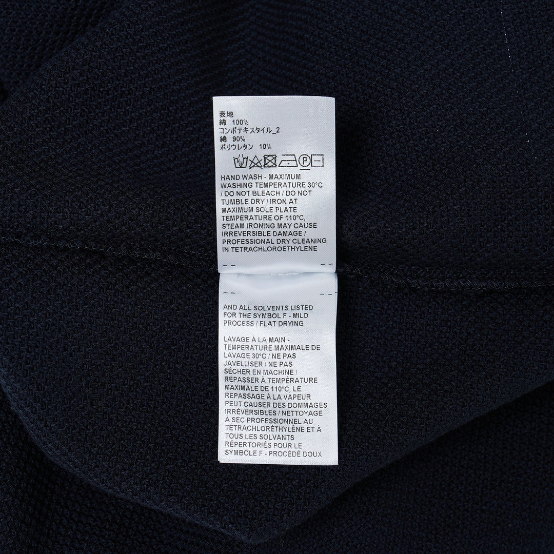 Polo Dress In Textured Pique