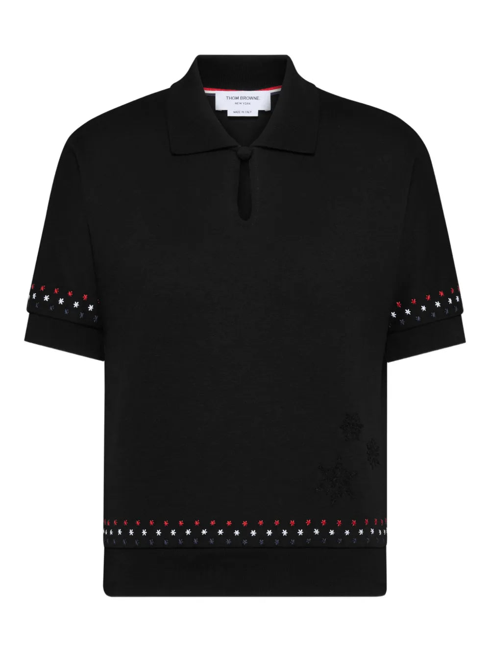 Short Sleeve Dolman Keyhole Polo
