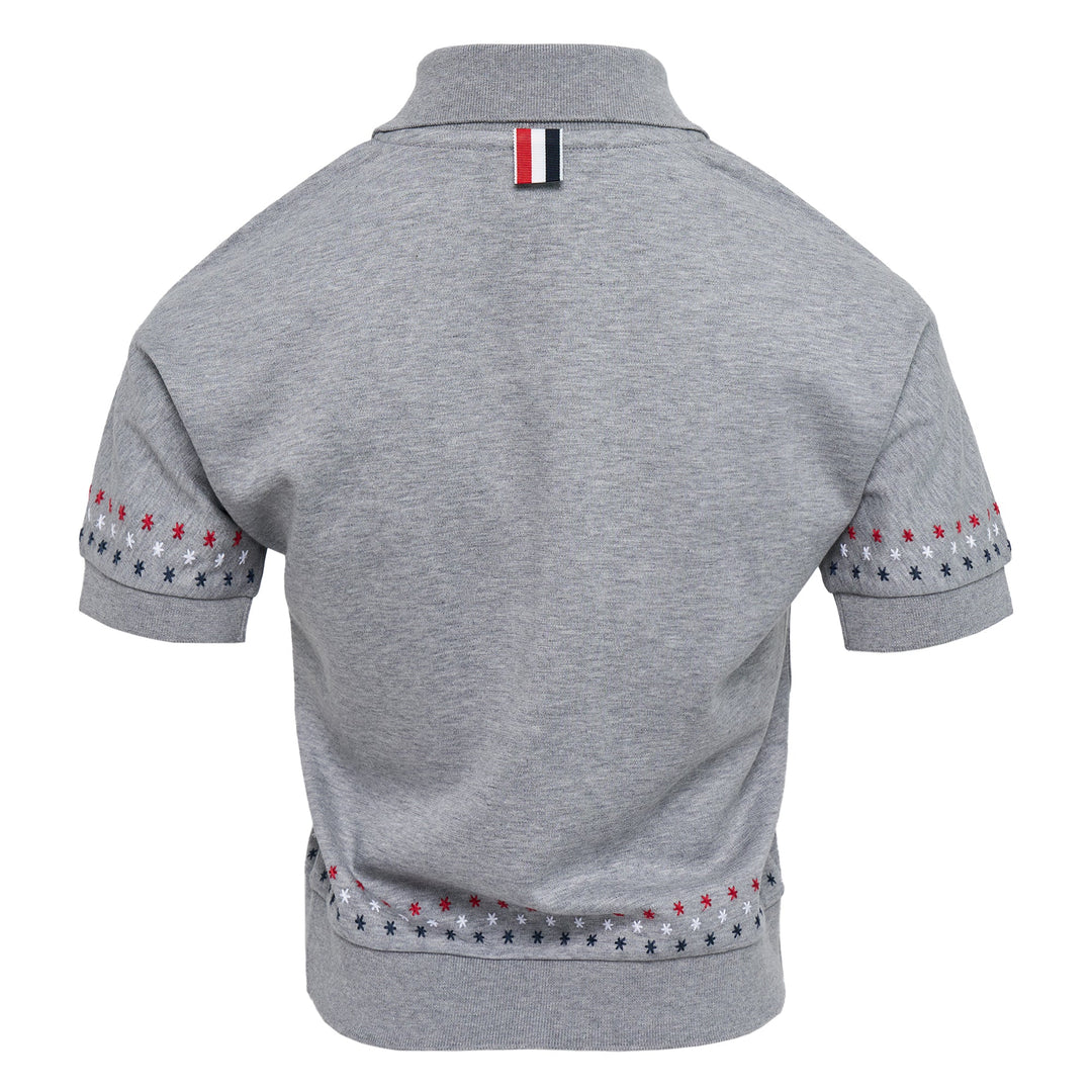 Short Sleeve Dolman Keyhole Polo