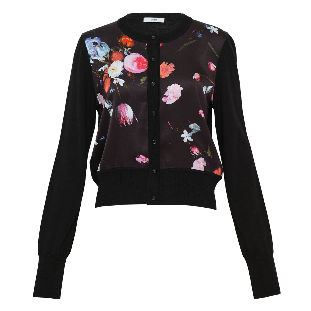 Cropped Cardigan Merino Knit