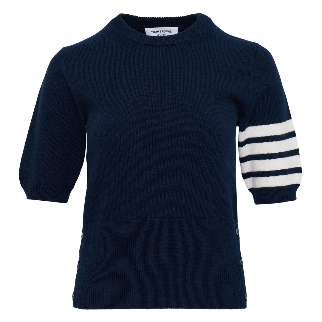 Intarsia Classic Jersey Top