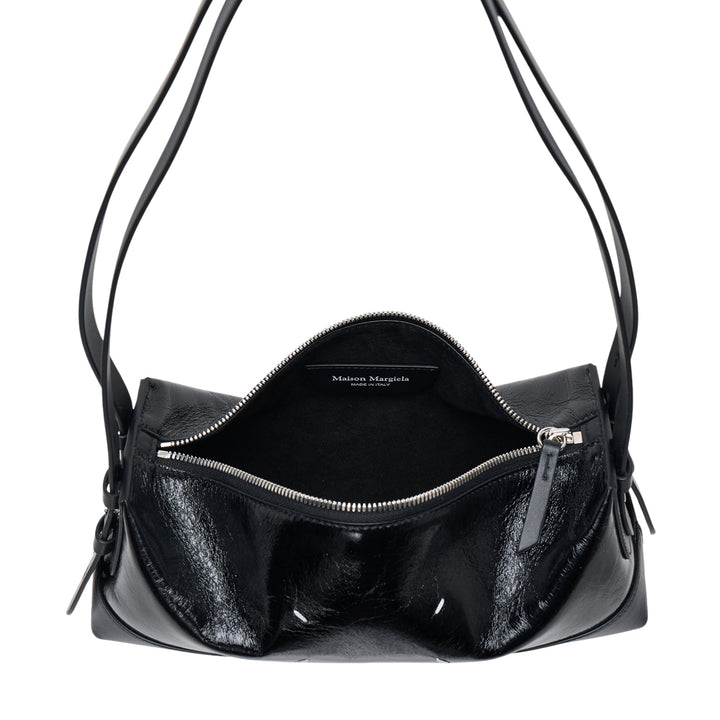 Baguette Small Wrinkled Glossy Bag