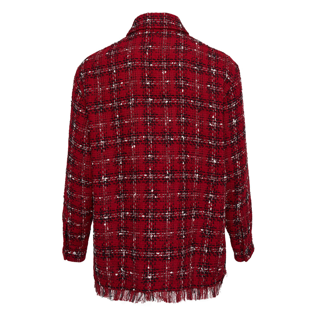 Tweed Flannel Overshirt