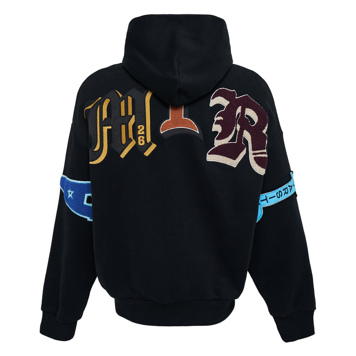 AMIRI Varsity Patch Zip Hoodie
