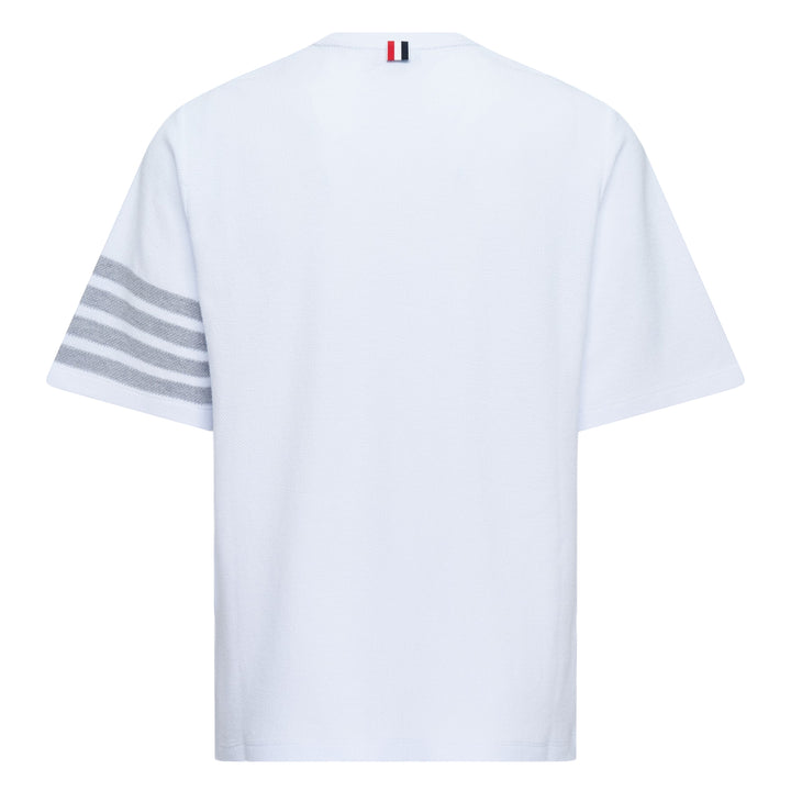 4-Bar Textured Short Sleeve Tee