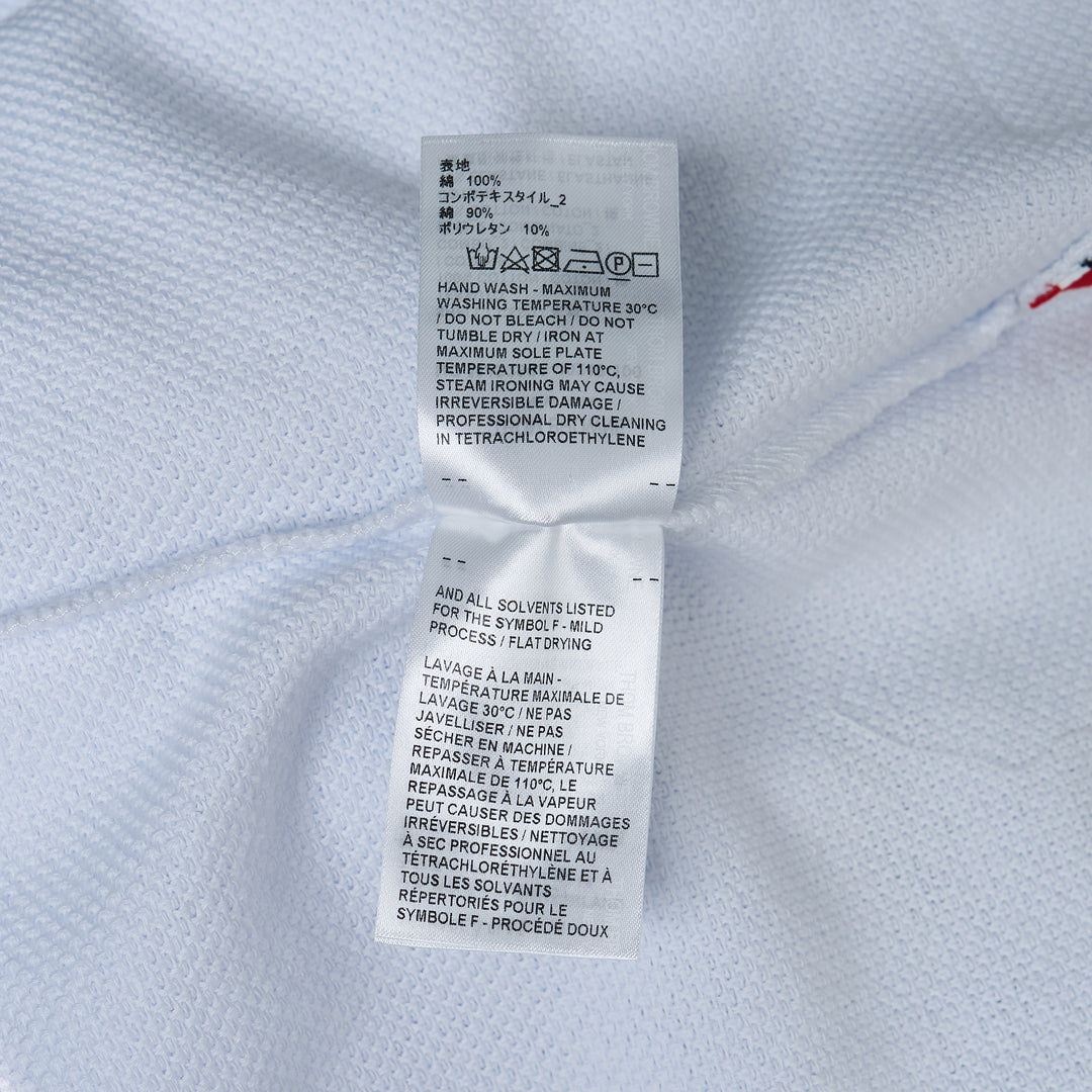 4-Bar Textured Short Sleeve Tee