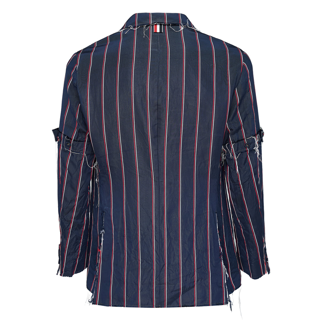 Thom Browne Wide Shoulder Unconstructed Jacket – Available at Club 21, Official Retailer in Singapore, Malaysia & Thailand with Global Shipping Online