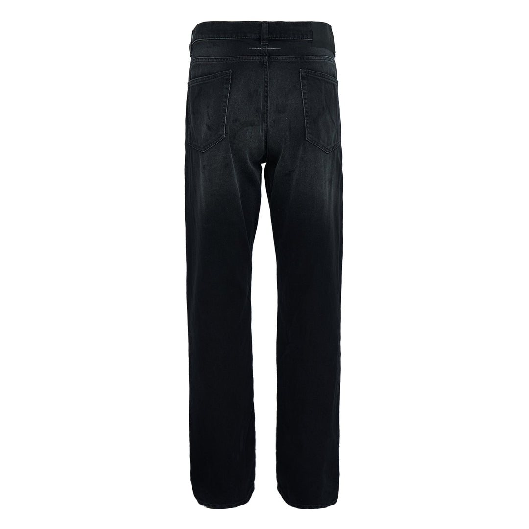 5 Pocket Black Denim Pants