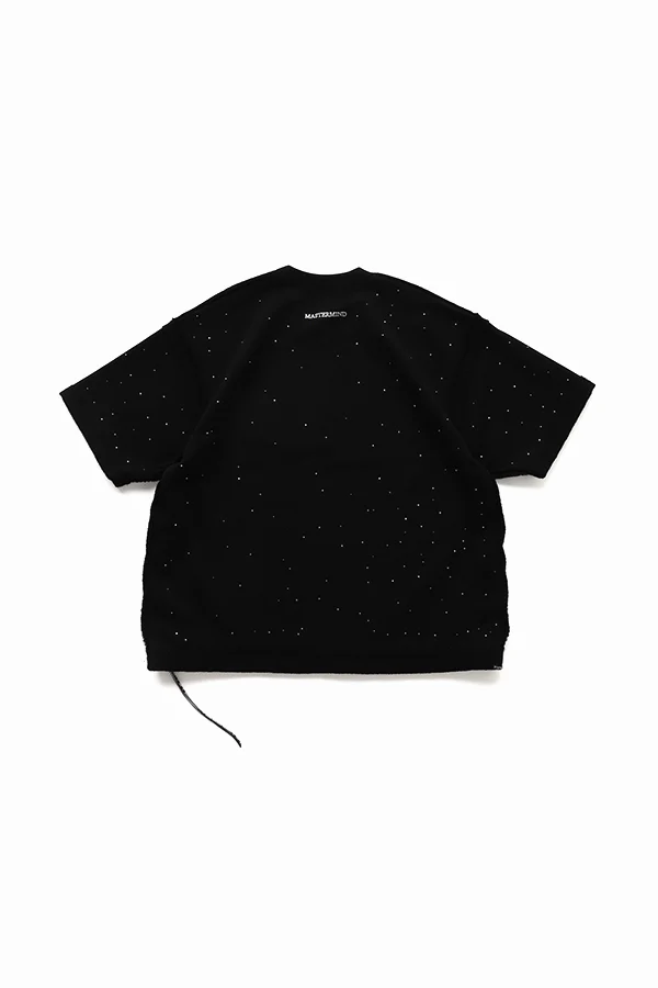 Boxy Fit Swarovski Crystals Sweatshirt